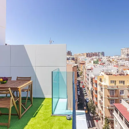 公寓 Luxury Terrace Loft