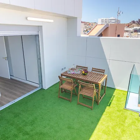 Flatguest Luxury Terrace Loft - Wifi * Las Palmas de Gran Canaria